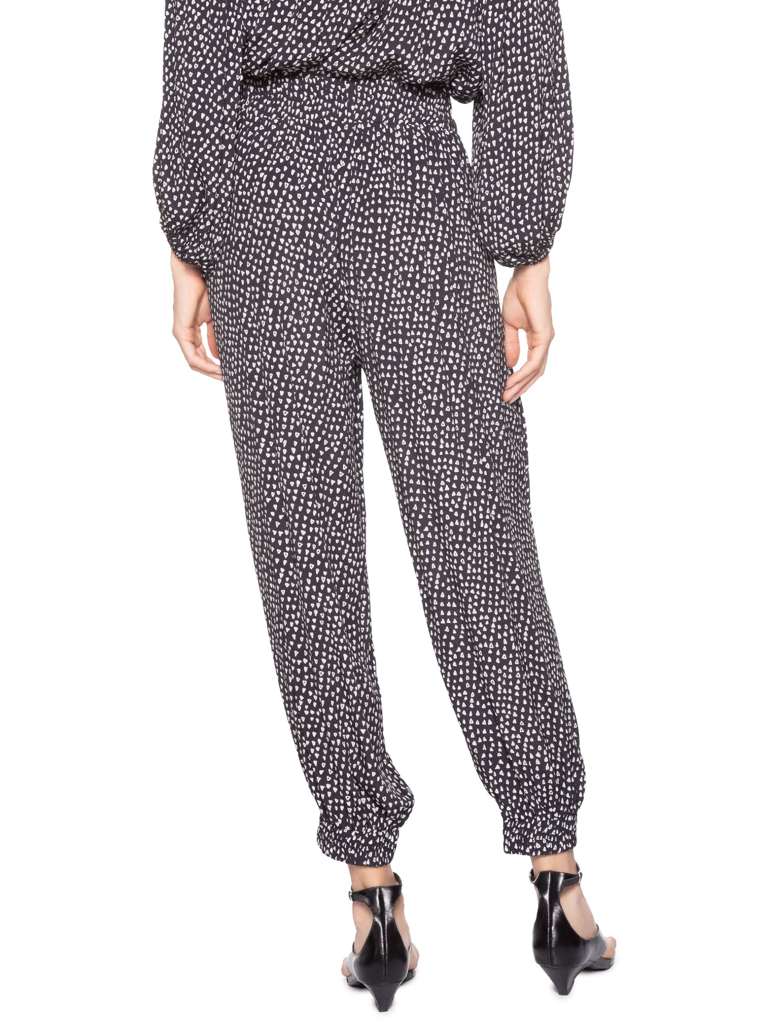 Calça Feminina Textura Palheta Preto Animale