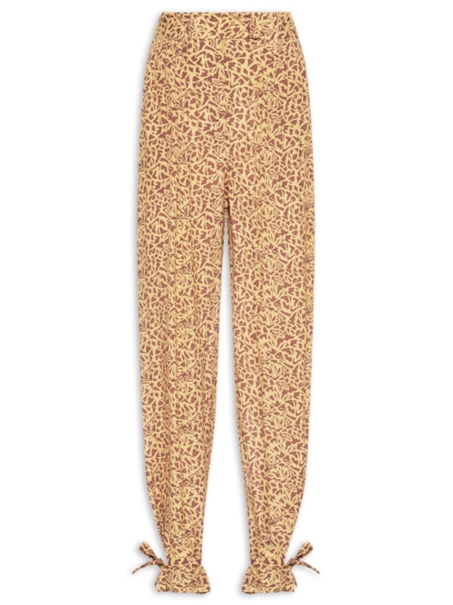 Calça Feminina Textura Tartaruga – Marrom