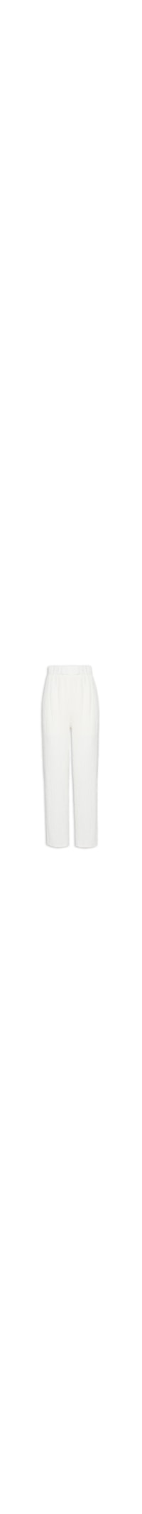 Calça Feminina Texturizada - Off White