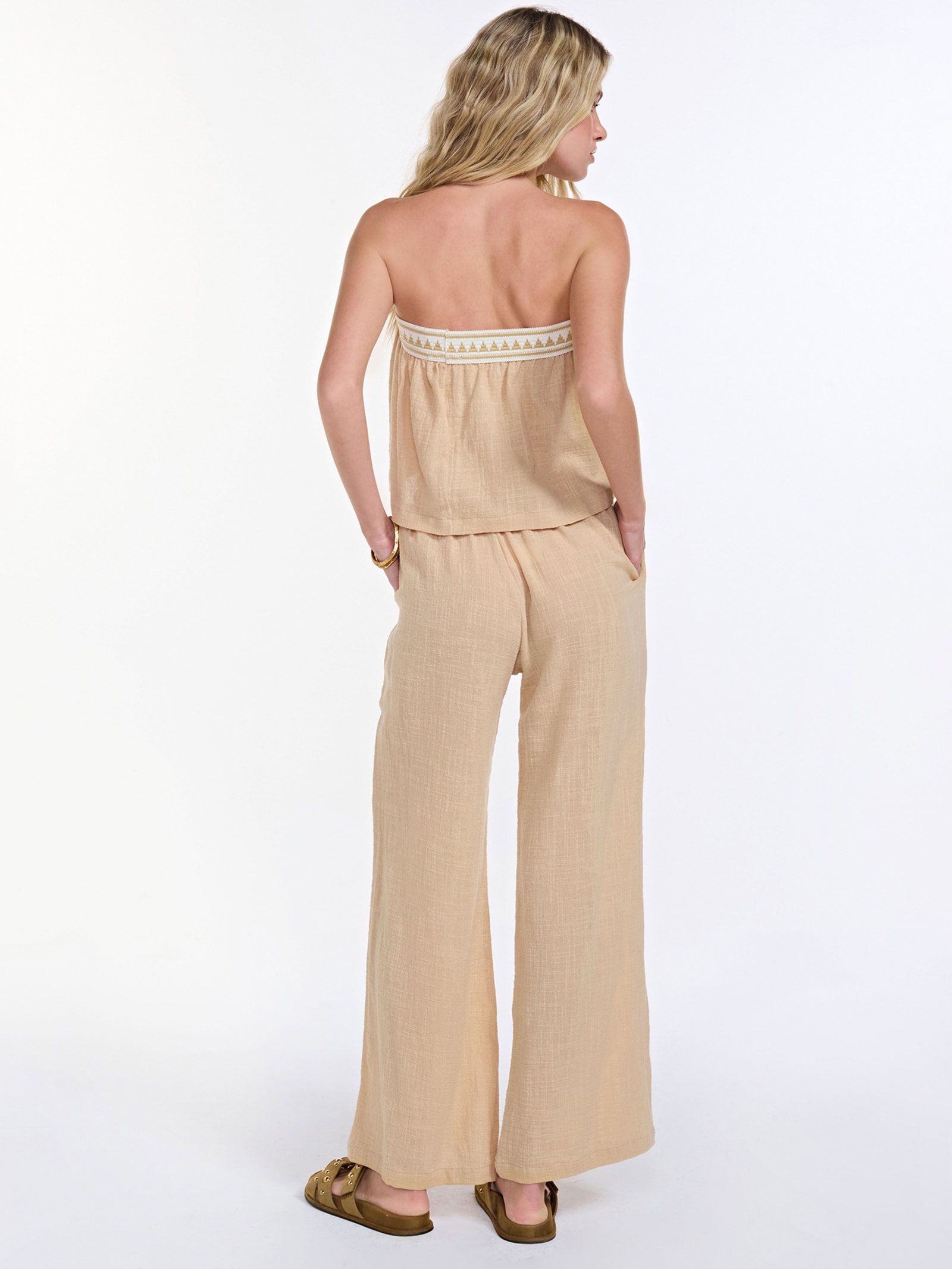 Calça Feminina Tika Bege Triya