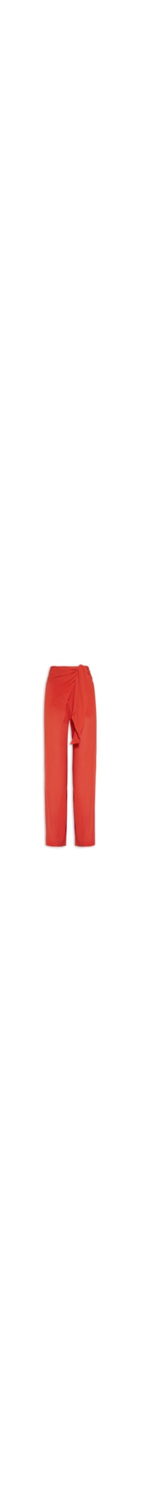 Calça Feminina Transpasse - Vermelho