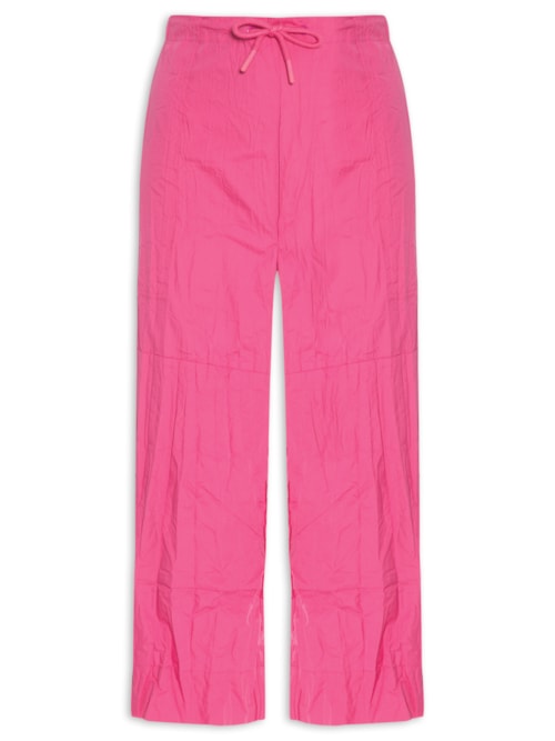 Calça Feminina Tricoline Wrinkled – Rosa