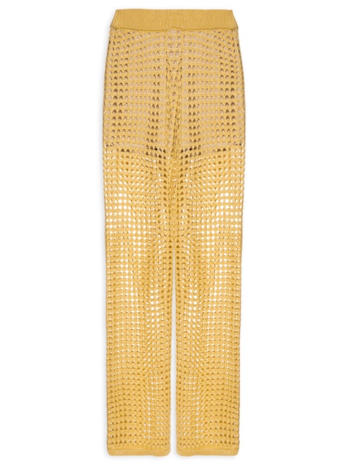 Calça Feminina Tricot – Bege