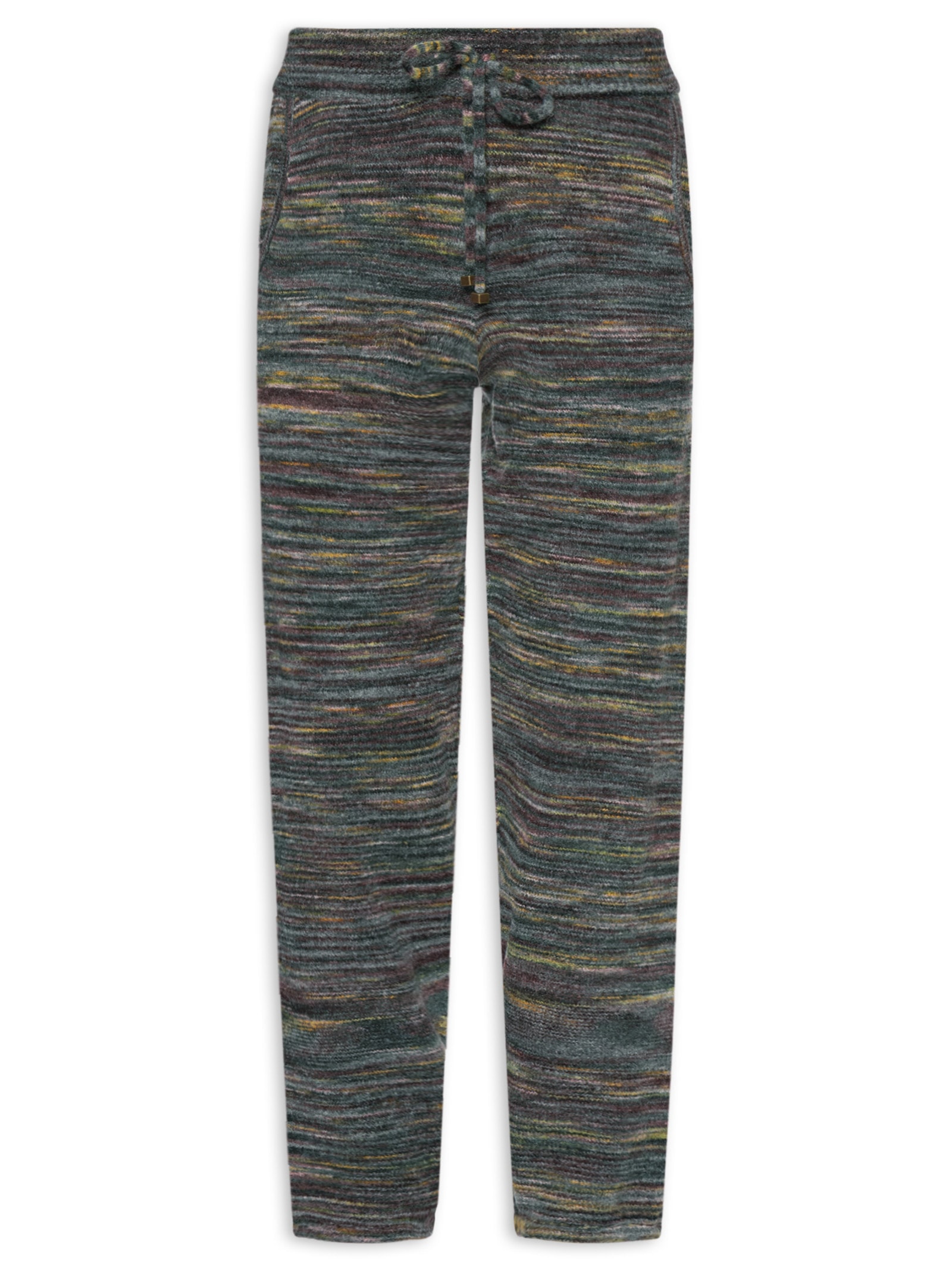Calça Feminina Tricot Blurred Azul Maria Filó