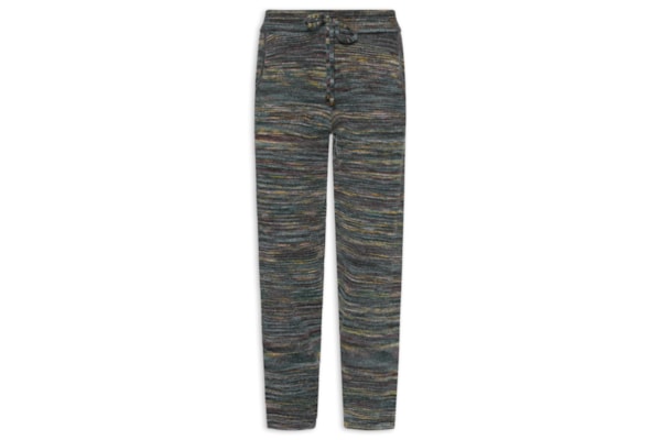 Calça Feminina Tricot Blurred - Azul