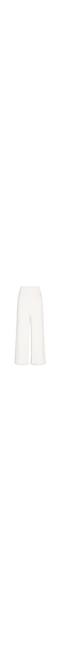 Calça Feminina Tricot Bouclet - Off White