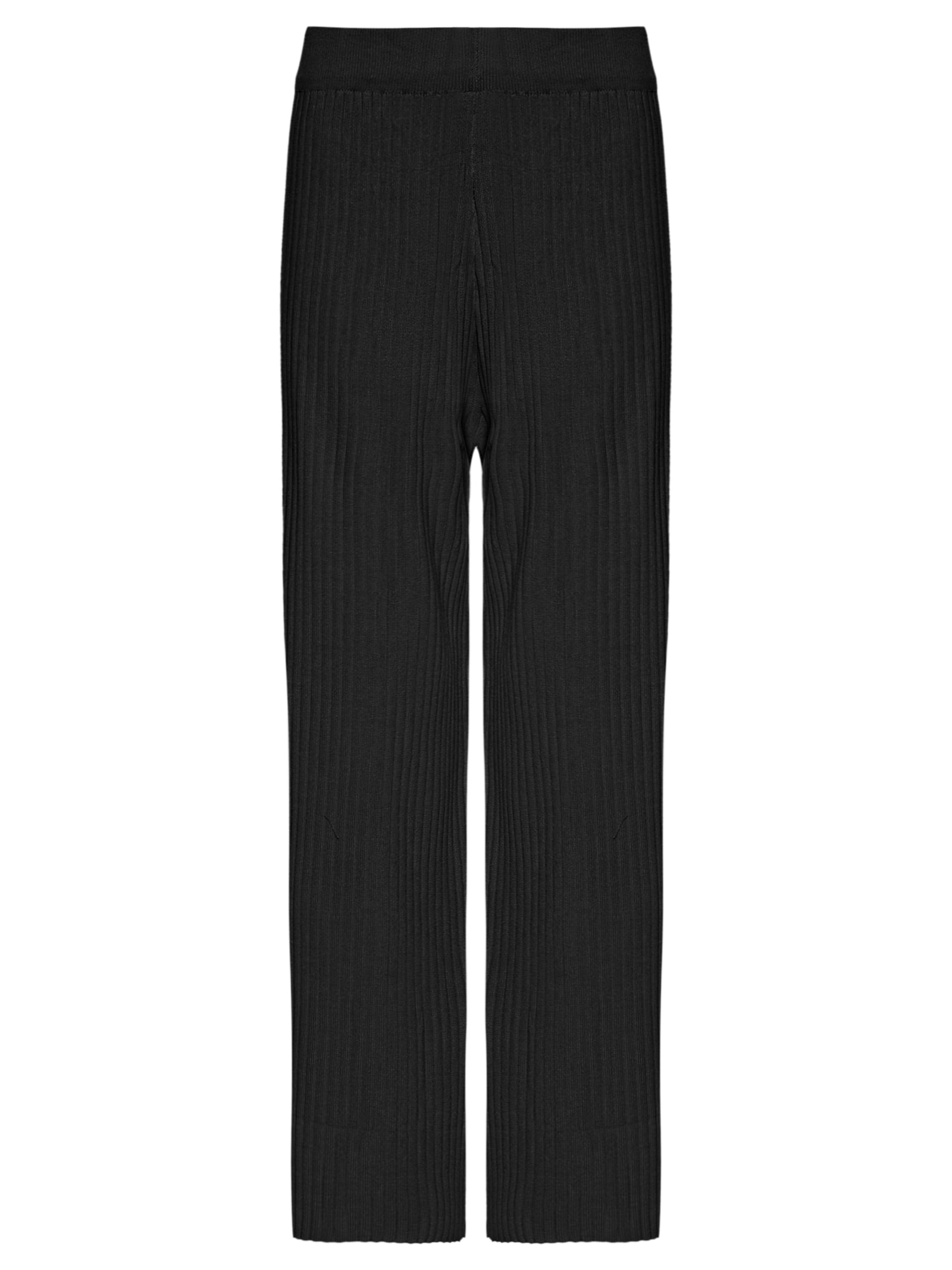 Calça Feminina Tricot Canelada Preto Basiq