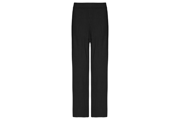 Calça Feminina Tricot Canelada - Preto