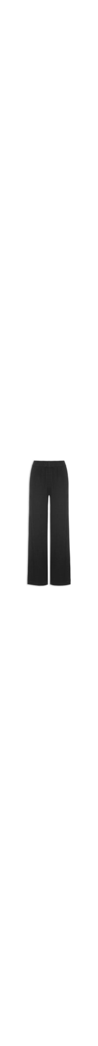 Calça Feminina Tricot Canelada - Preto