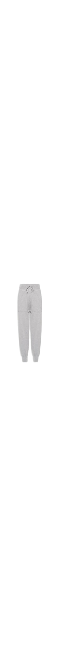 Calça Feminina Tricot Jogger - Cinza