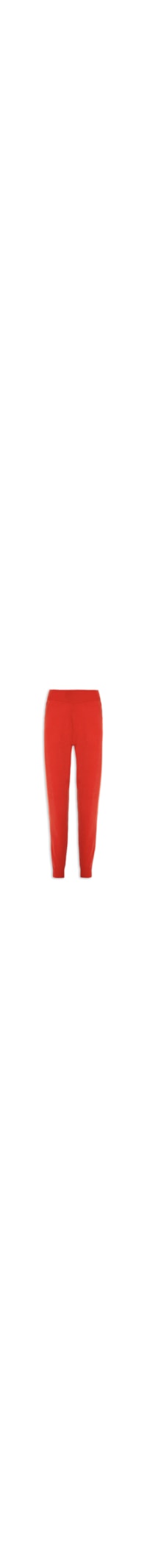 Calça Feminina Tricot Jogging Crisp - Vermelho