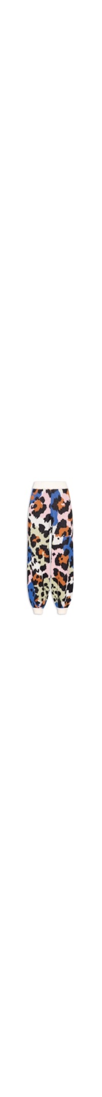 Calça Feminina Tricot Leopardo - Rosa