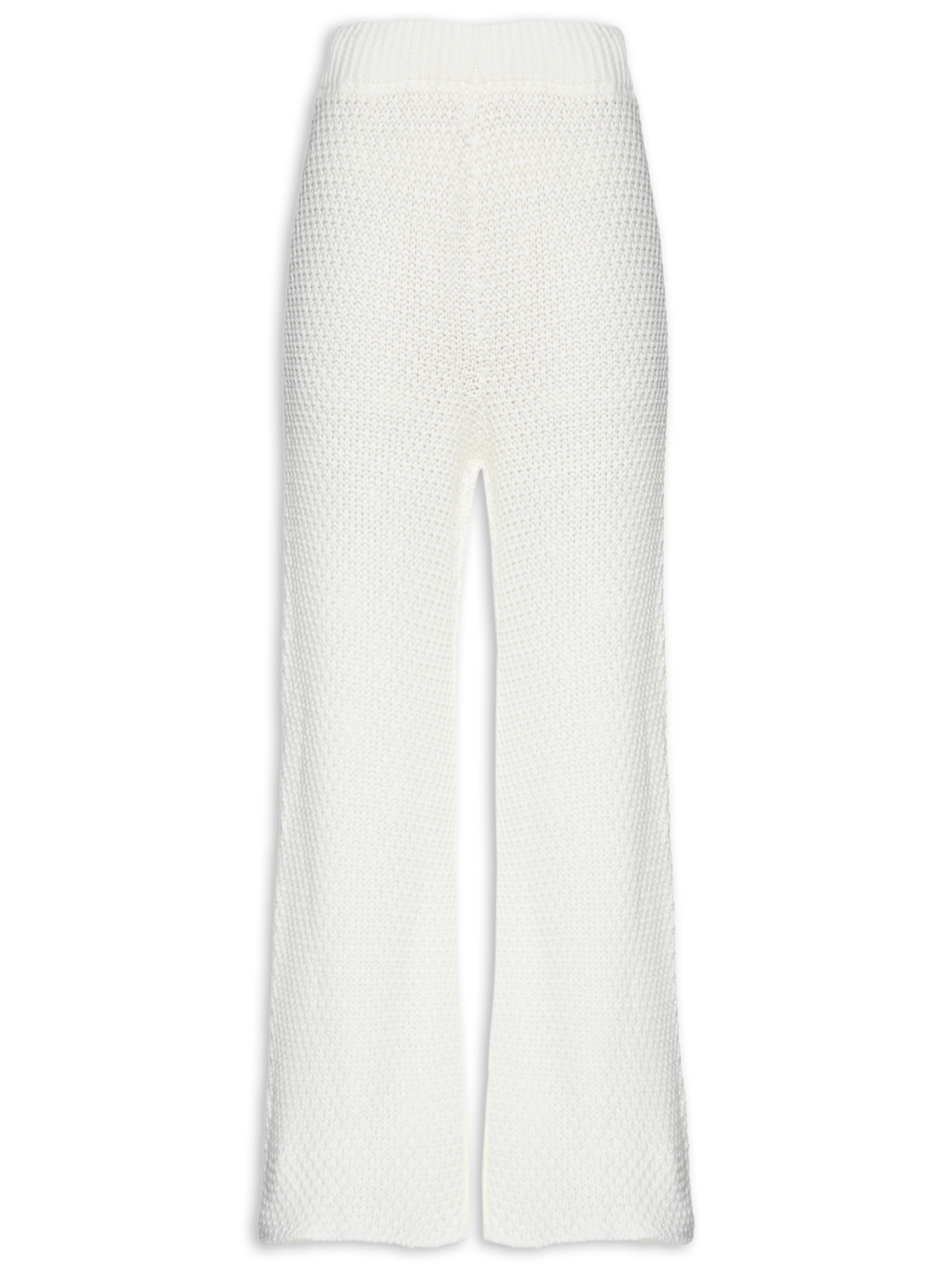 Calça Feminina Tricot Off White Dress To