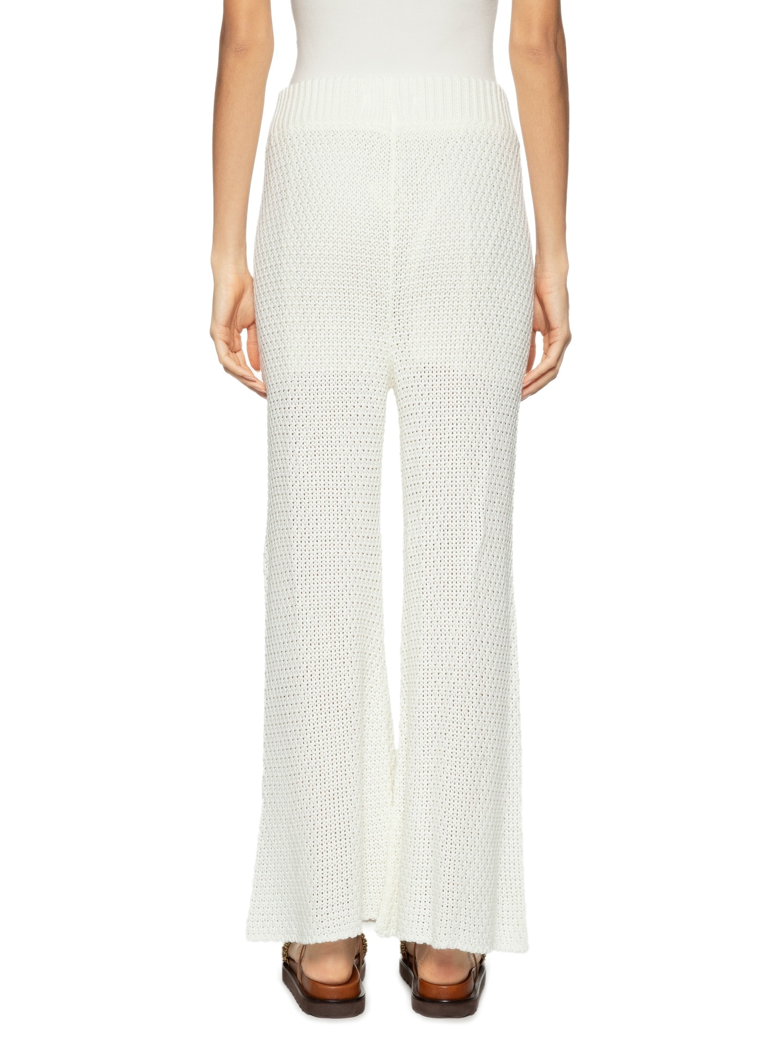 Calça Feminina Tricot Off White Dress To