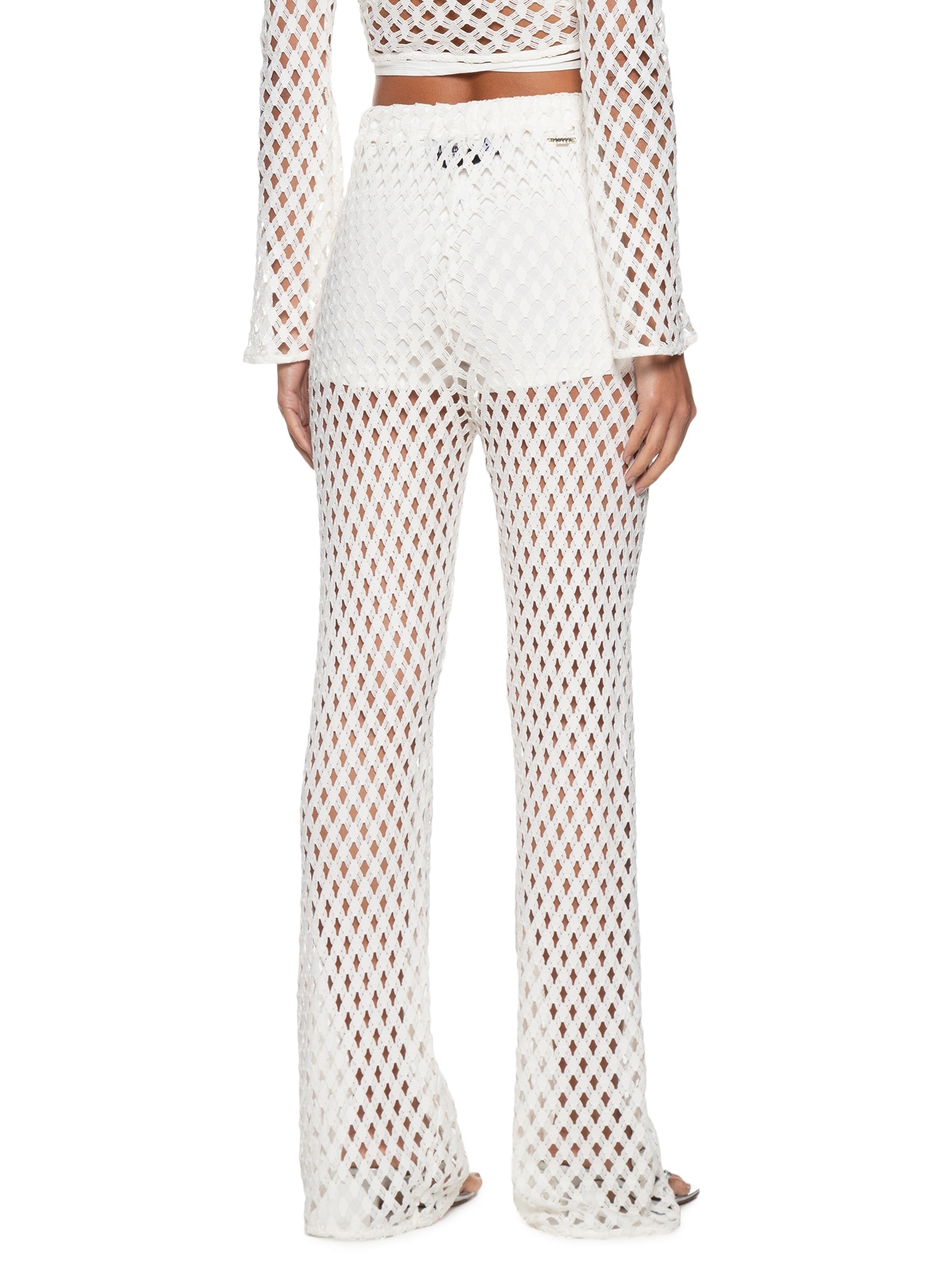 Calça Feminina Tricot Off White Colcci