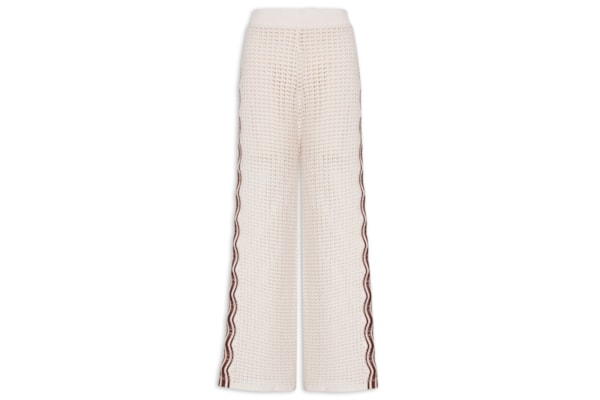 Calça Feminina Tricot Orla - Off White