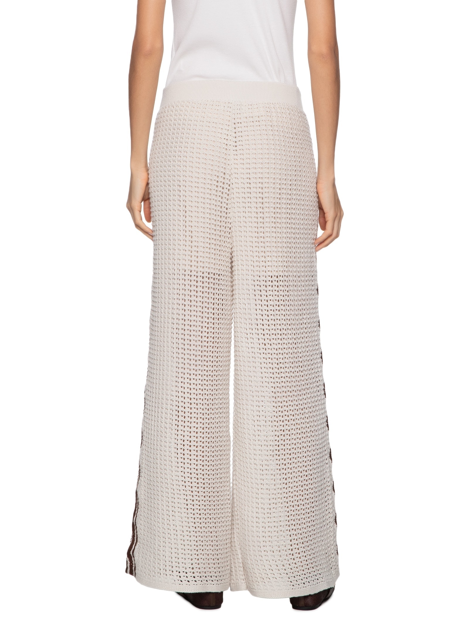 Calça Feminina Tricot Orla Off White Dress To