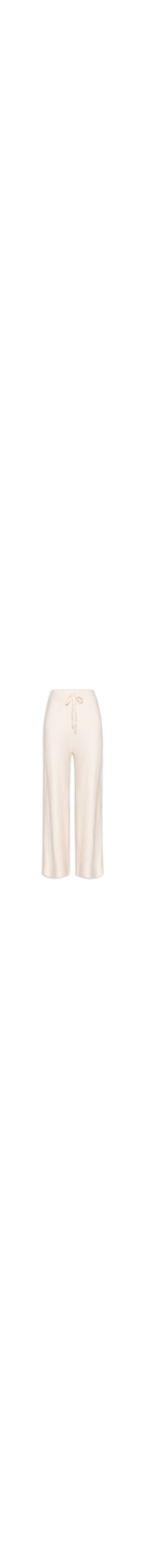 Calça Feminina Tricot Pantalona - Branco