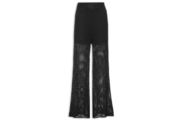 Calça Feminina Tricot - Preto