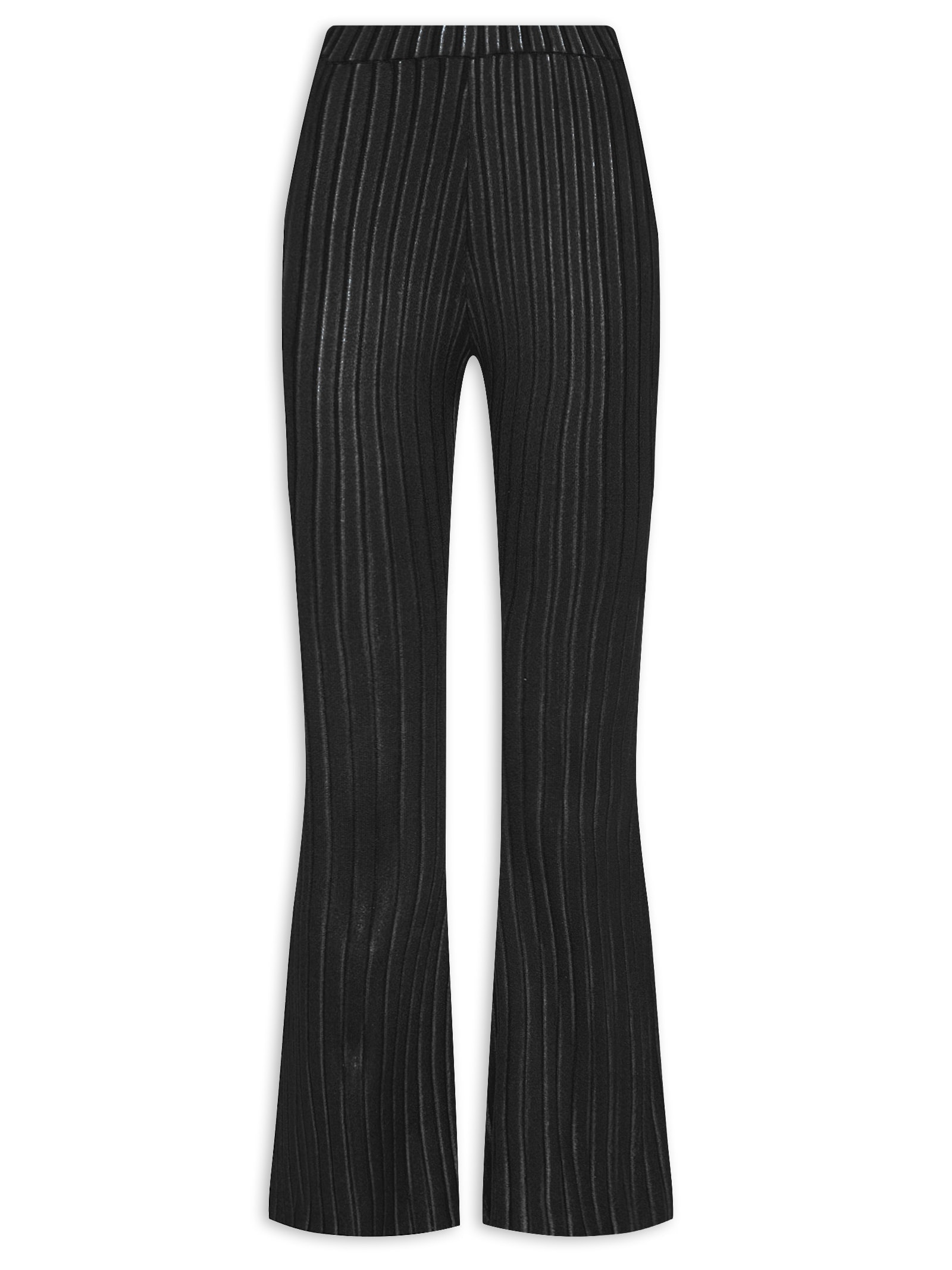Calça Feminina Tricot Preto Colcci