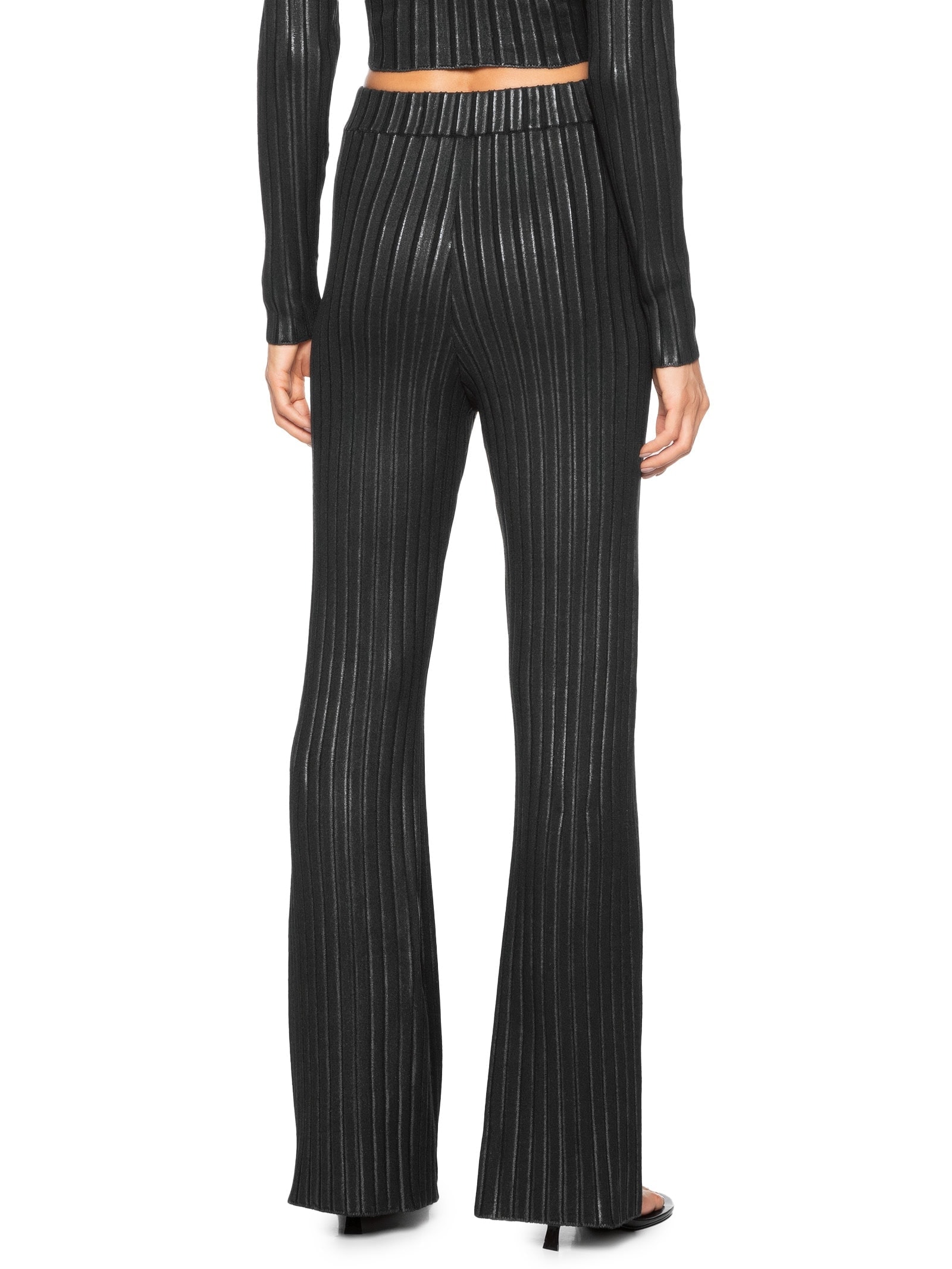 Calça Feminina Tricot Preto Colcci