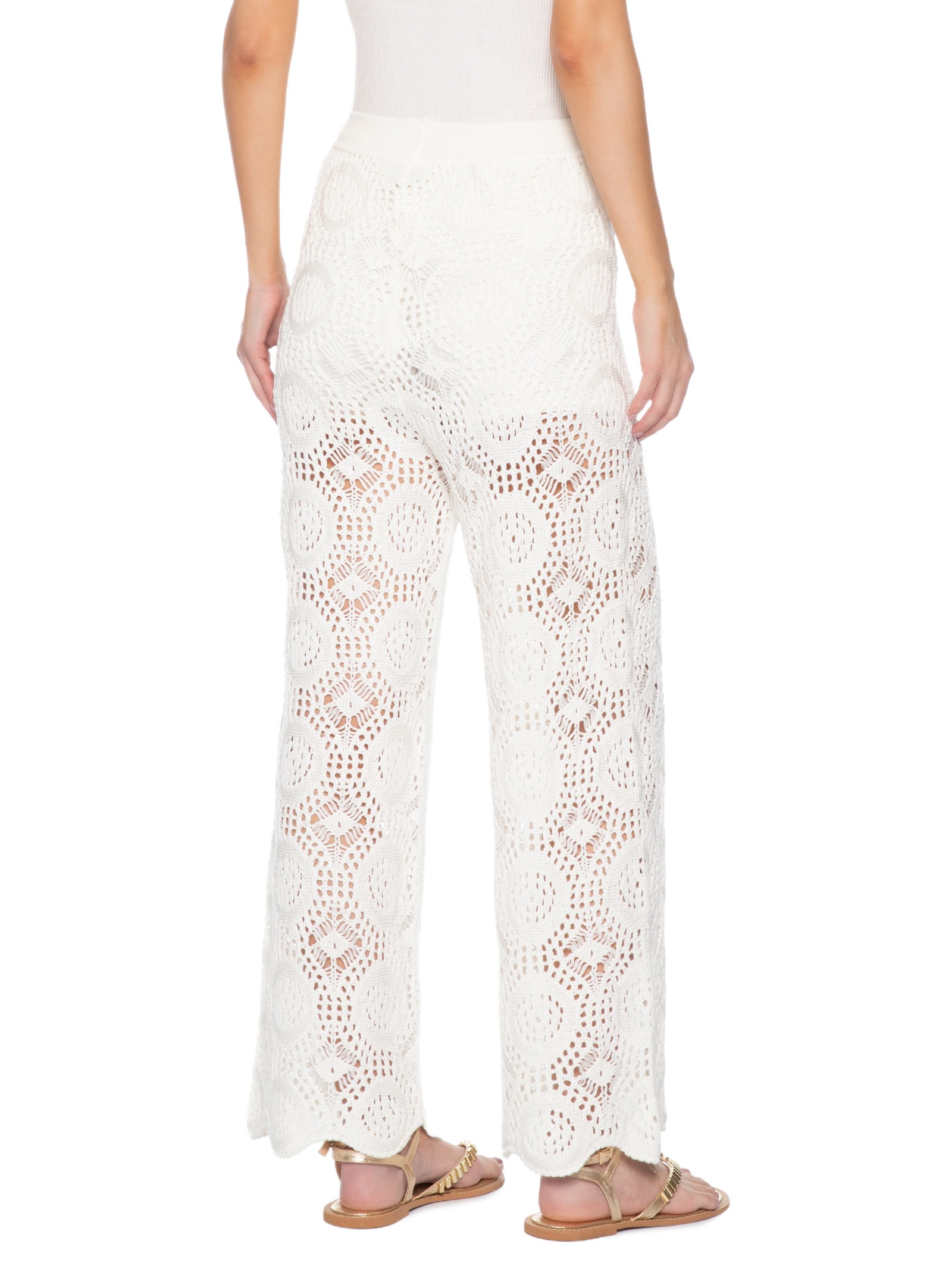 Calça Feminina Tricot Veraneio Branco Dress To