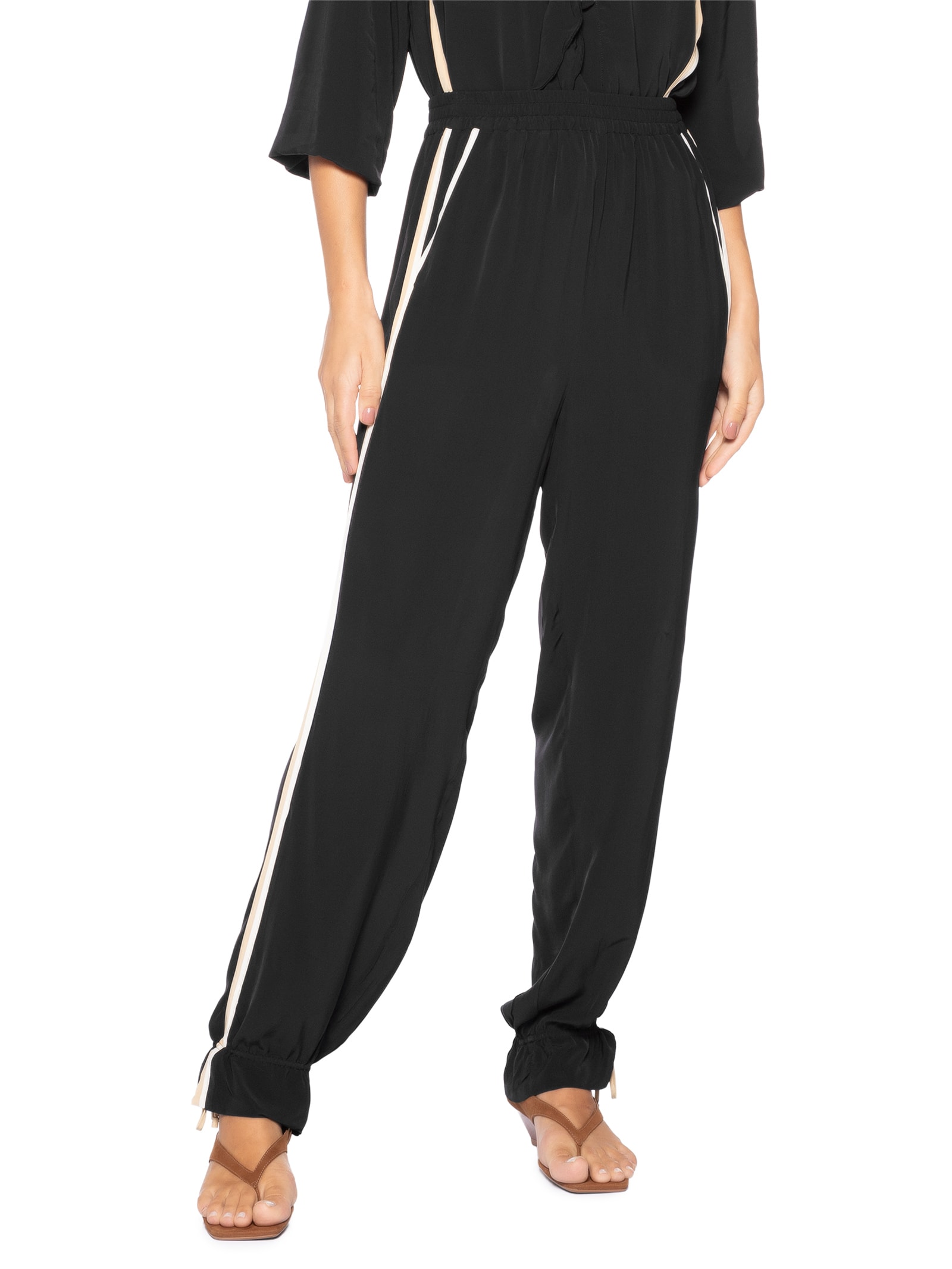 Calça Feminina Trio Preto Animale