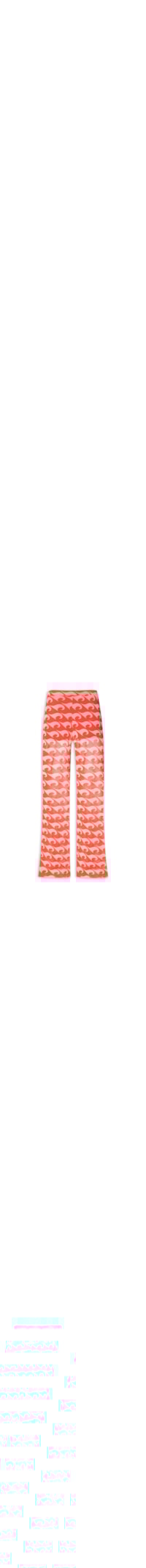 Calça Feminina Tule Estamado Drop - Vermelho