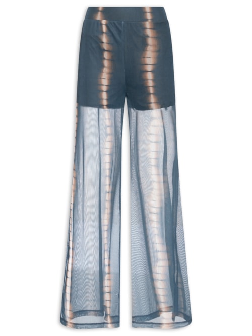 Calça Feminina Tule Estampa Balangan Jasper – Azul