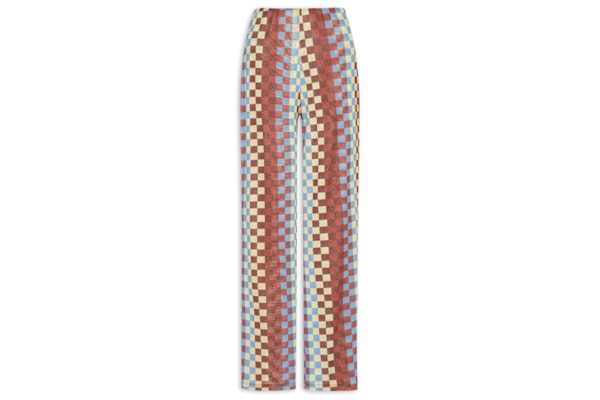 Calça Feminina Tule Estampa Harmonia - Marrom