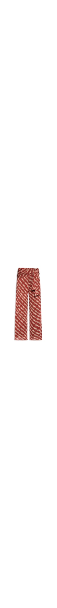 Calça Feminina Tule Estampa Nado - Vermelho
