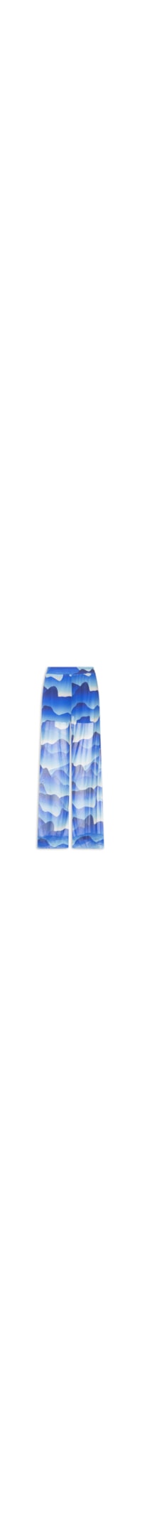 Calça Feminina Tule Estampa Urca - Azul