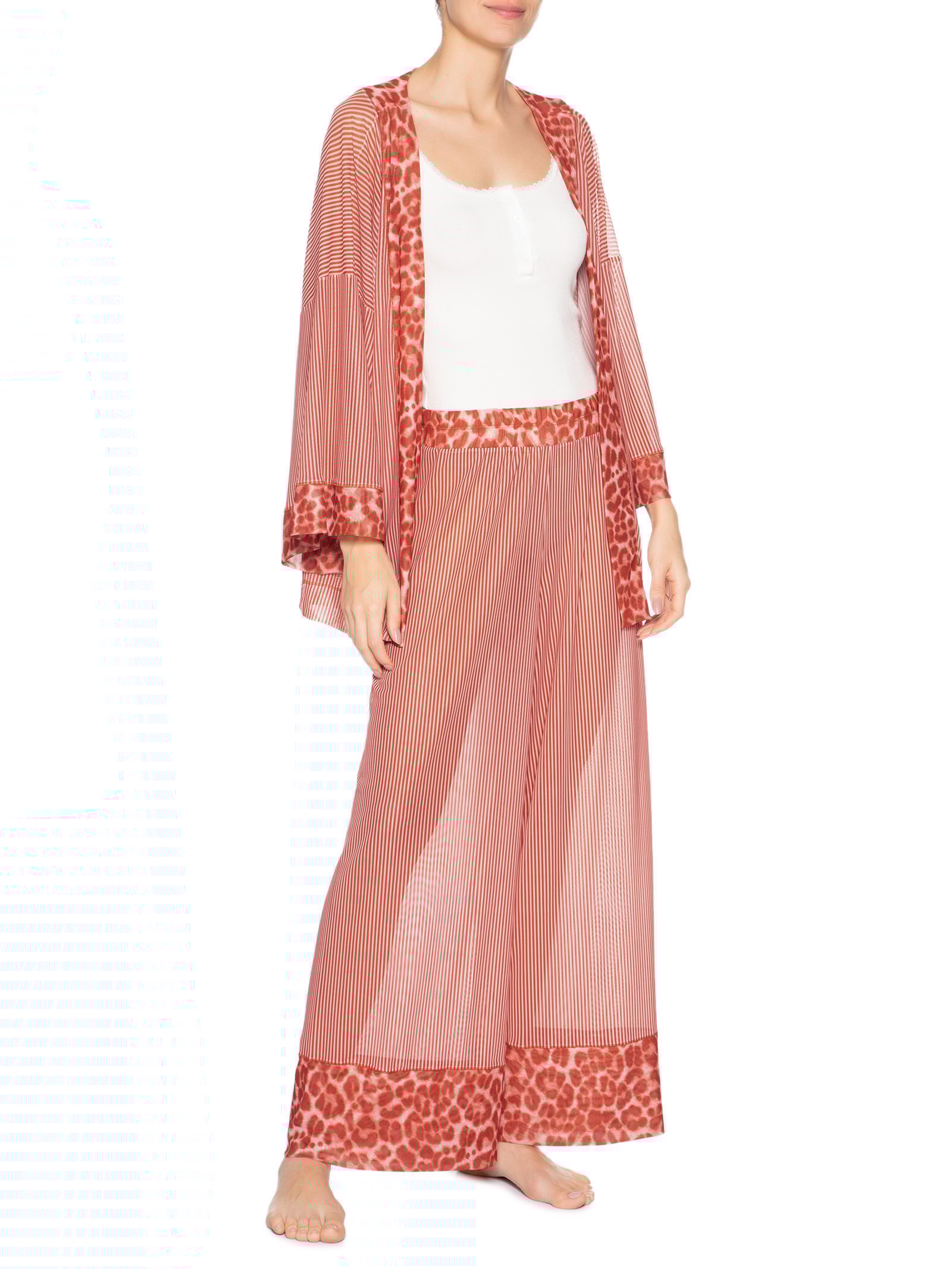 Calça Feminina Tule Malu Vermelho Jogê