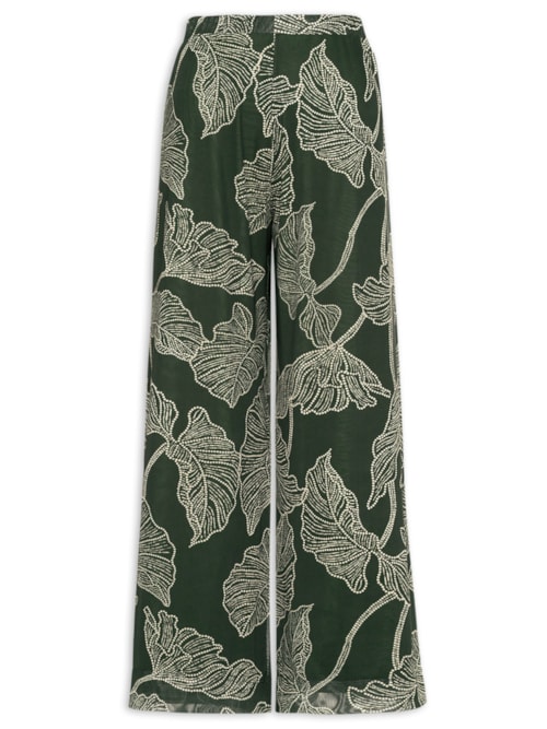 Calça Feminina Tule Ramos – Verde