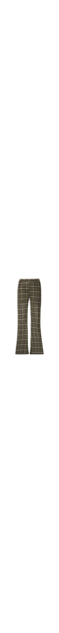 Calça Feminina Tule Xadrez - Verde