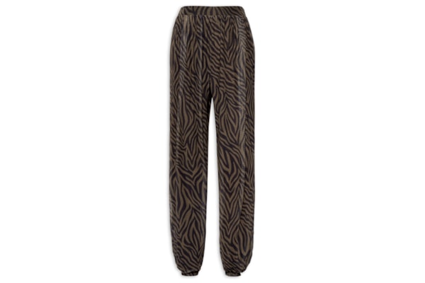 Calça Feminina Tule Zebra - Marrom