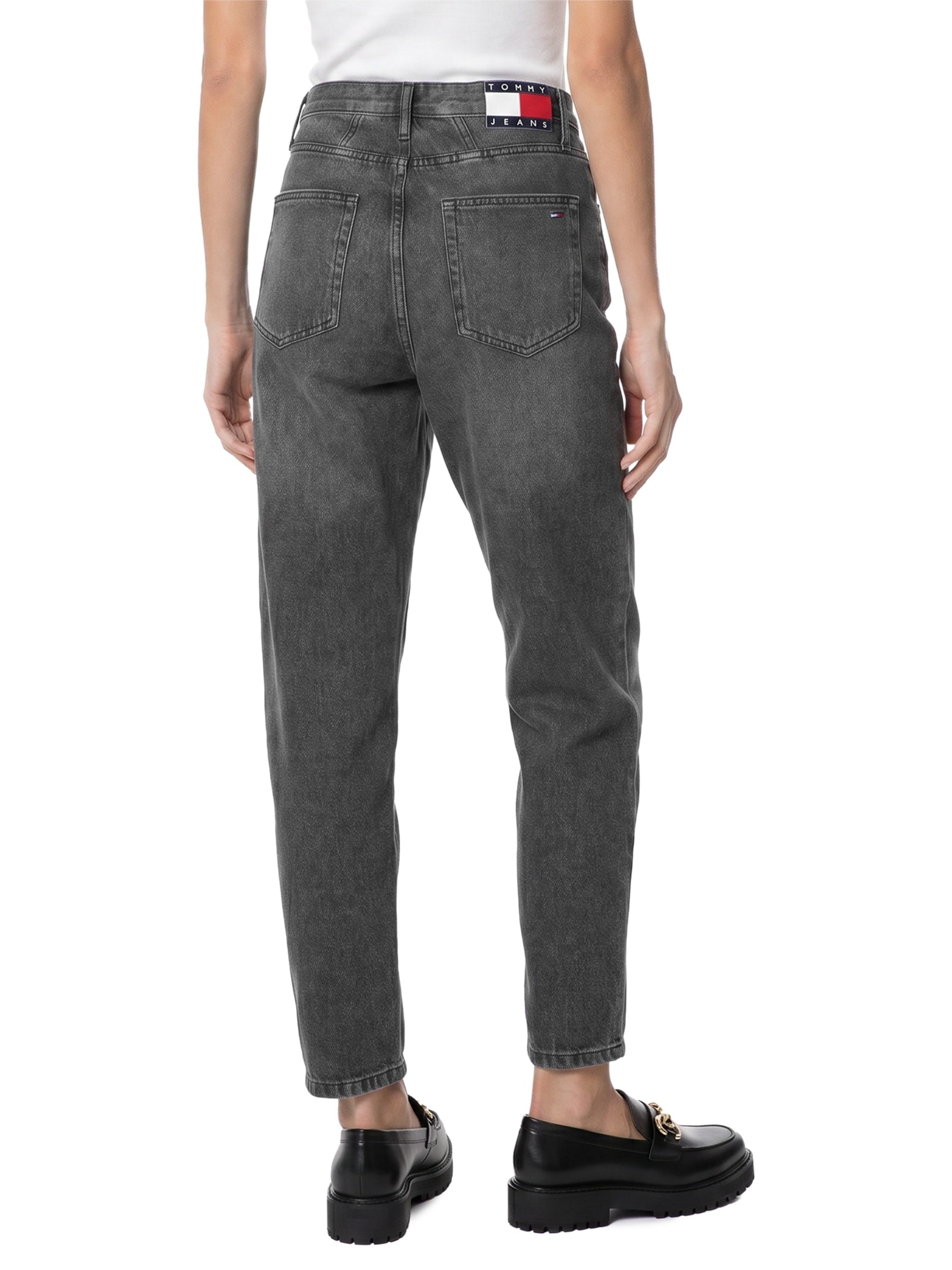 Calça Feminina Uh Tpr BI0187 Preto Tommy Jeans