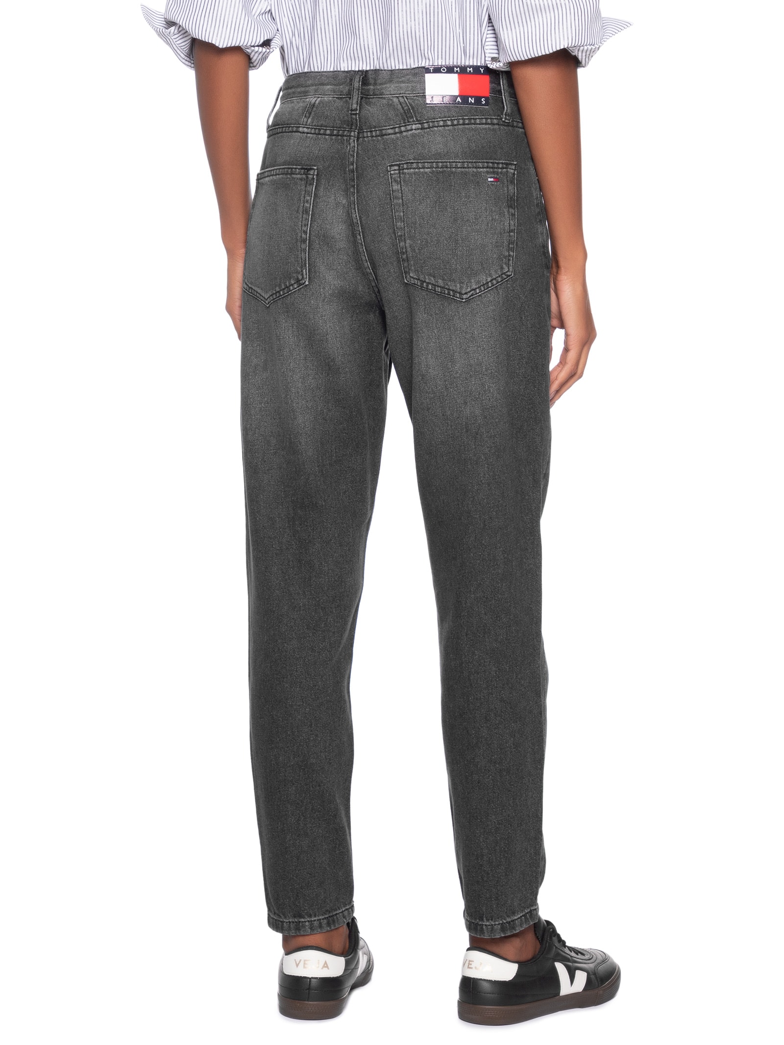 Calça Feminina Uh Tpr BI0187 Preto Tommy Jeans