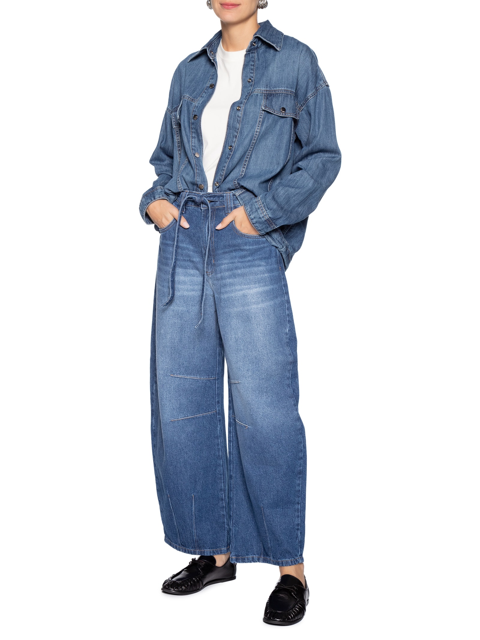 Calça Feminina Valentina Azul P7 Jeans