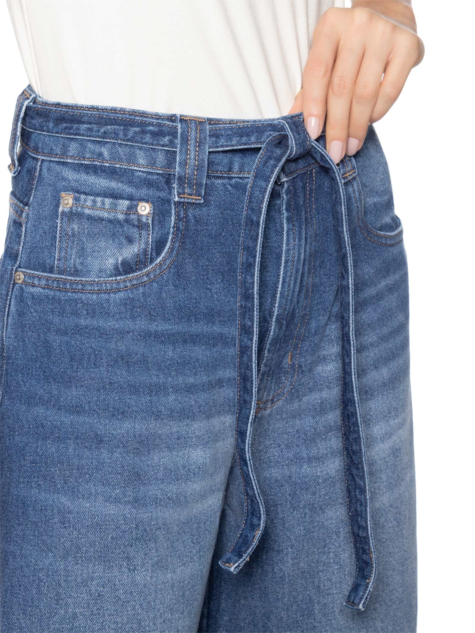 Calça Feminina Valentina Azul P7 Jeans