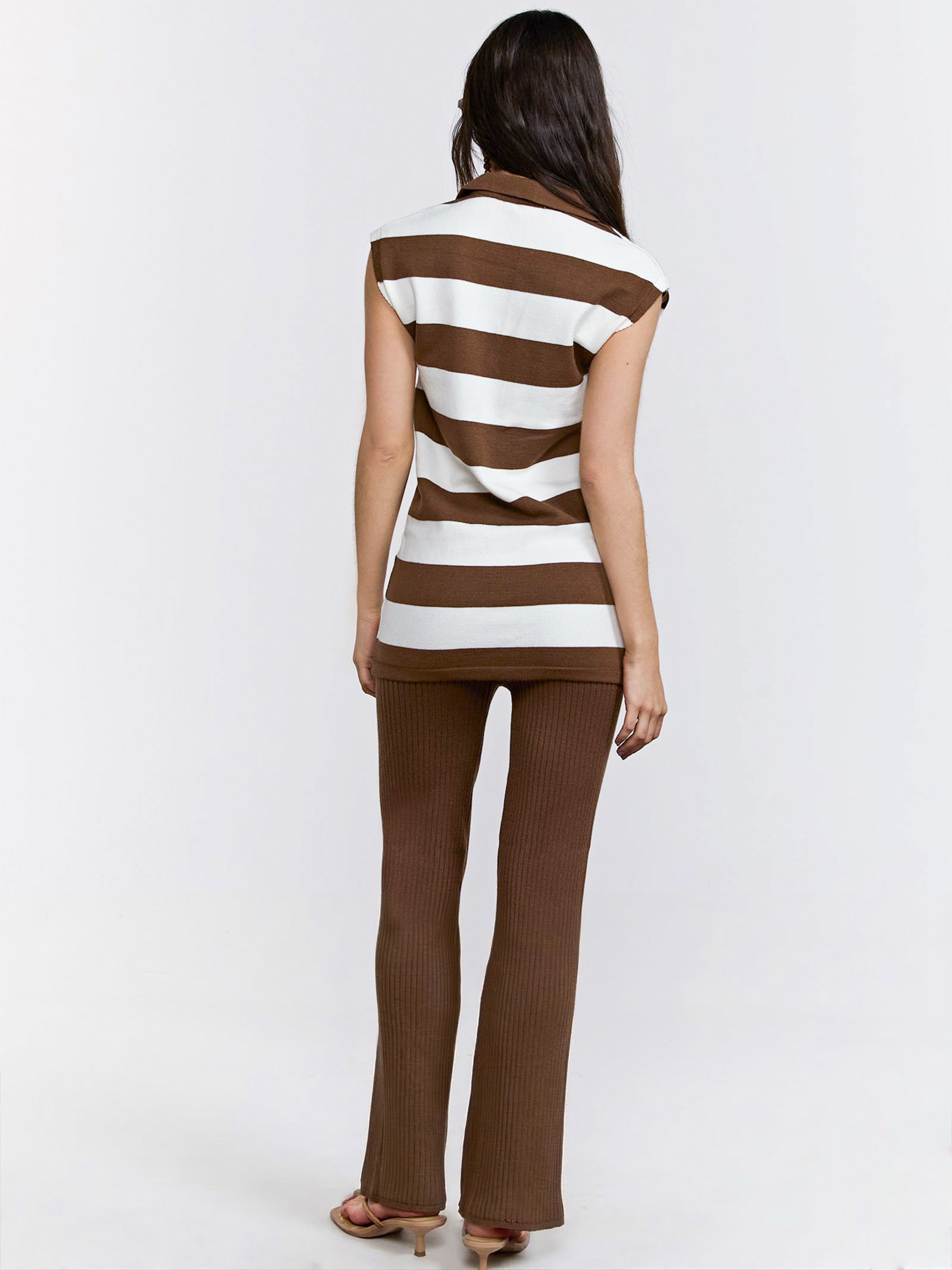 Calça Feminina Valentina Marrom Triya