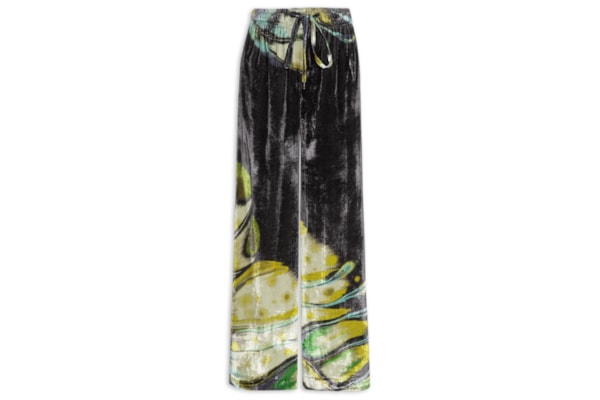 Calça Feminina Veludo Butterfly Tex - Preto