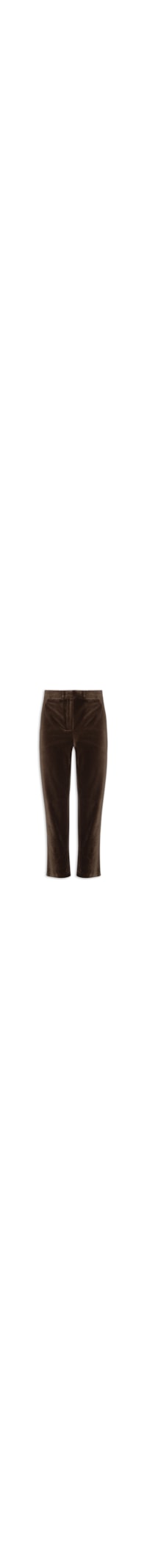 Calça Feminina Veludo Ester - Marrom