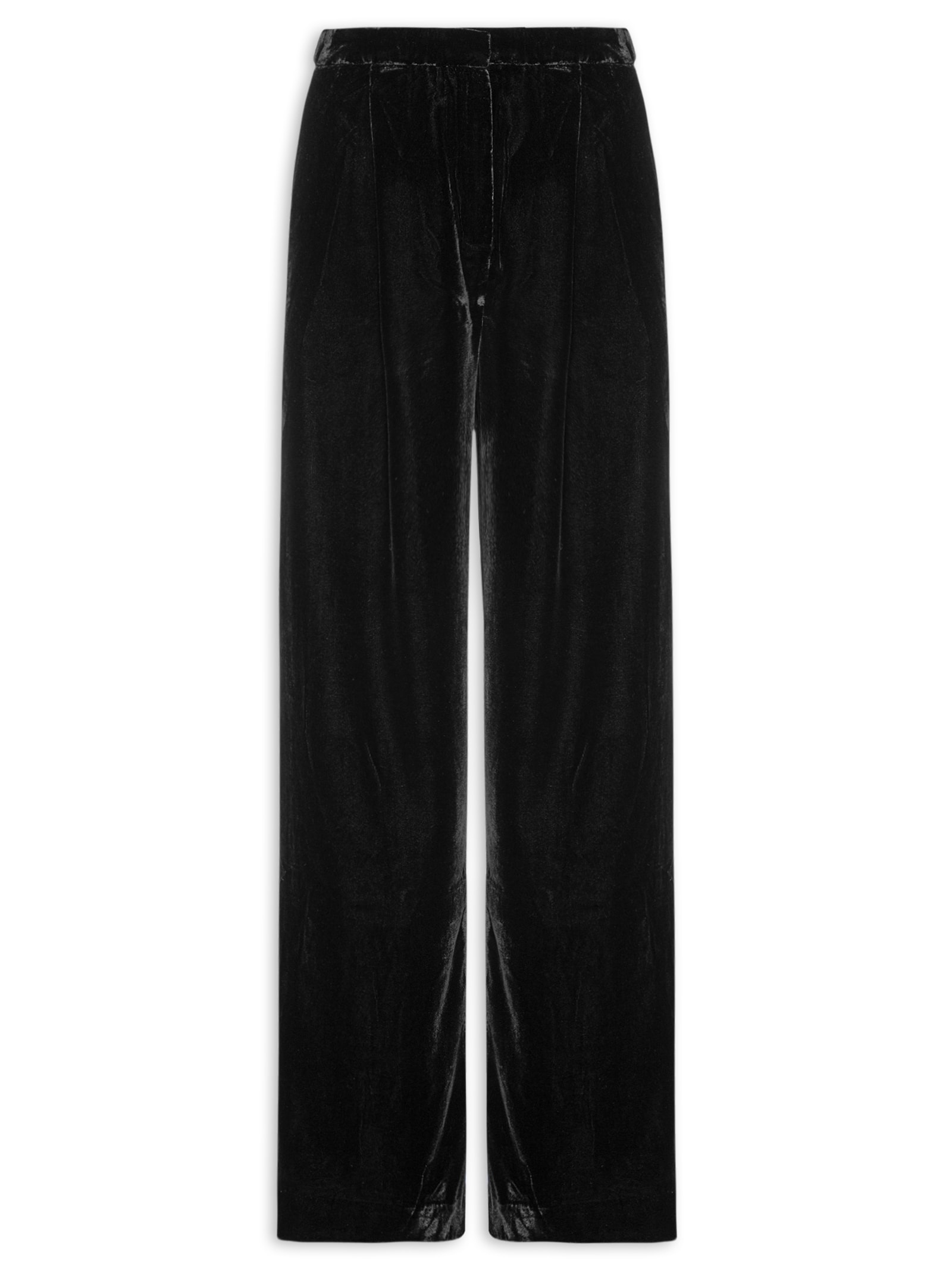 Calça Feminina Veludo Haley Preto Le Lis