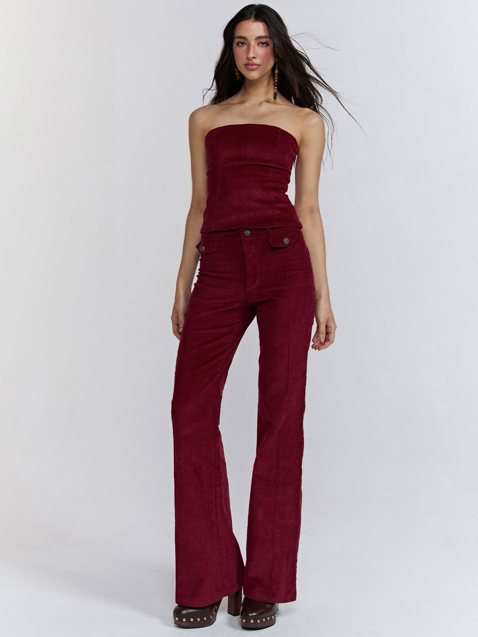 Calça Feminina Victoria Vermelho Triya