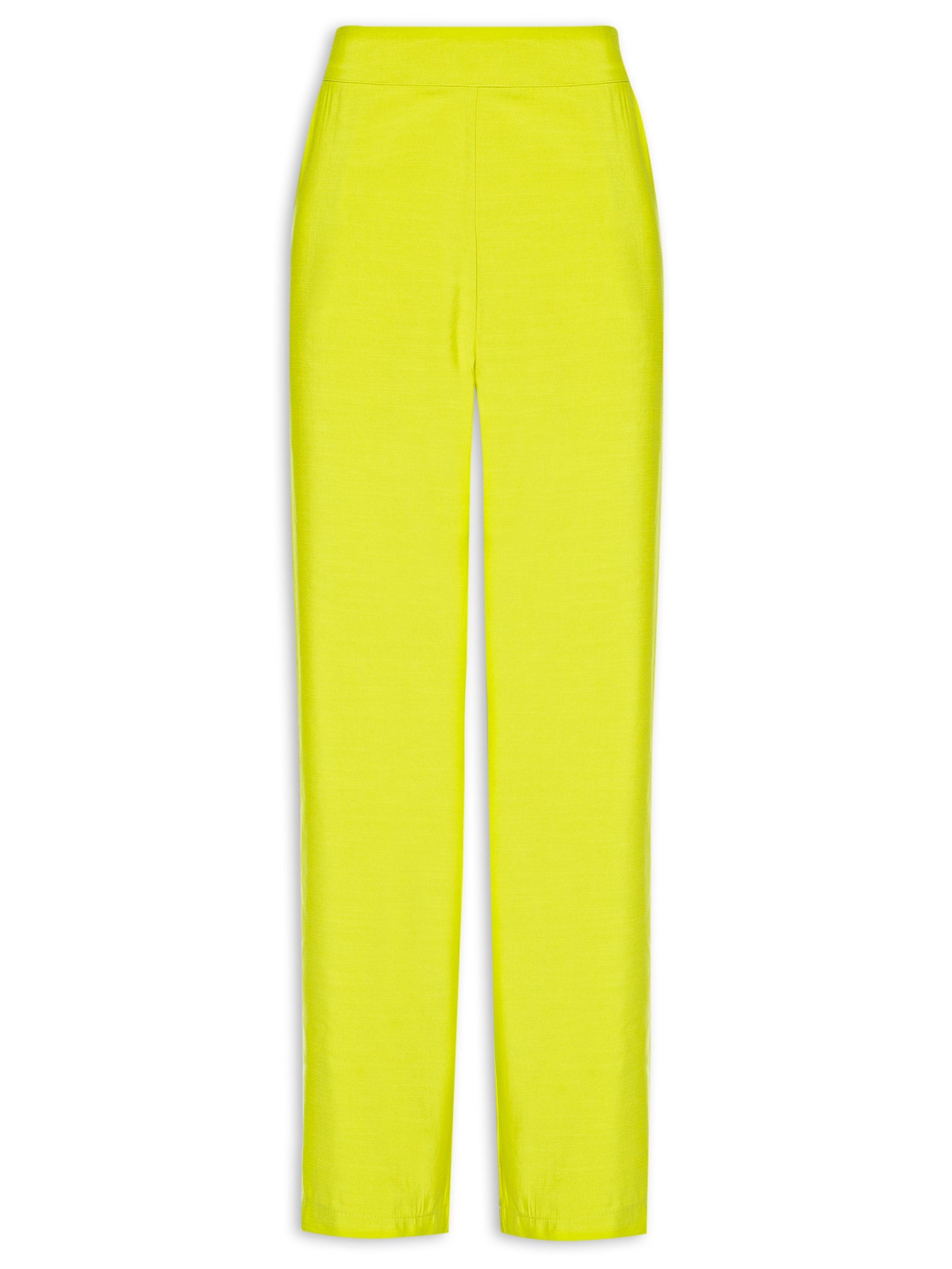 Calça Feminina Viscose Cupro Verde Cantão