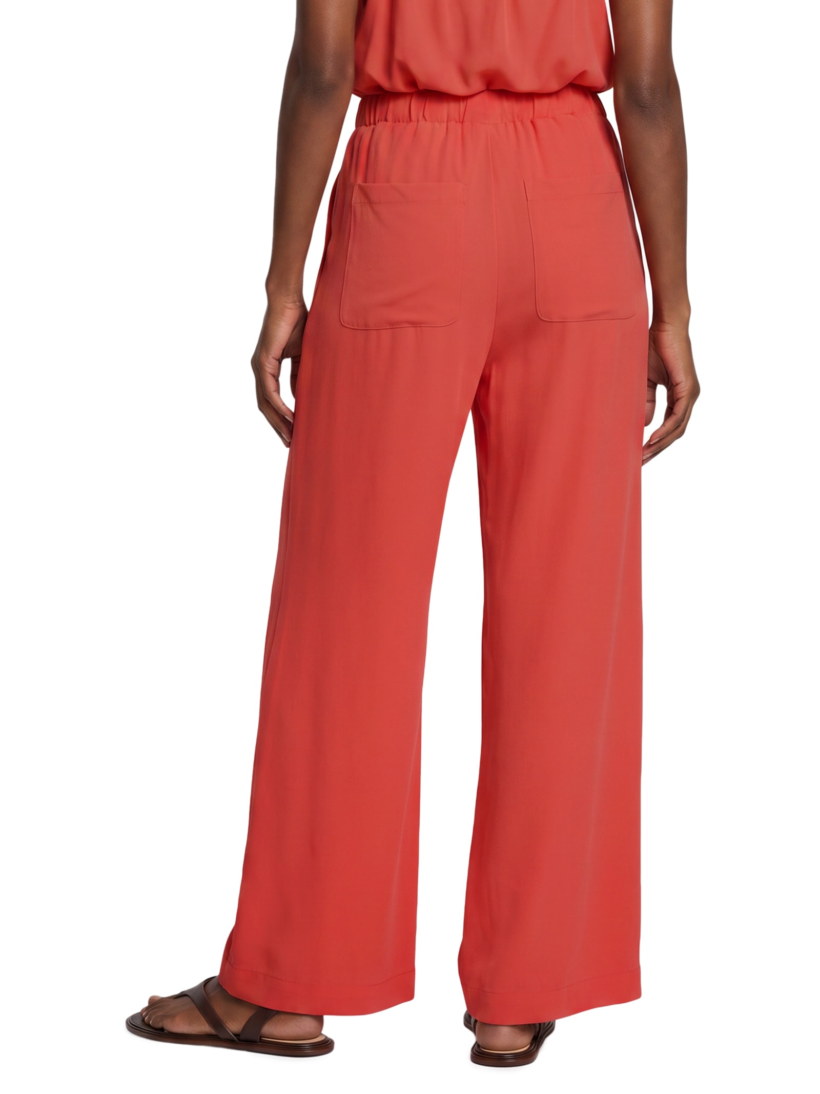 Calça Feminina Viscose Leve – Vermelho Cantão