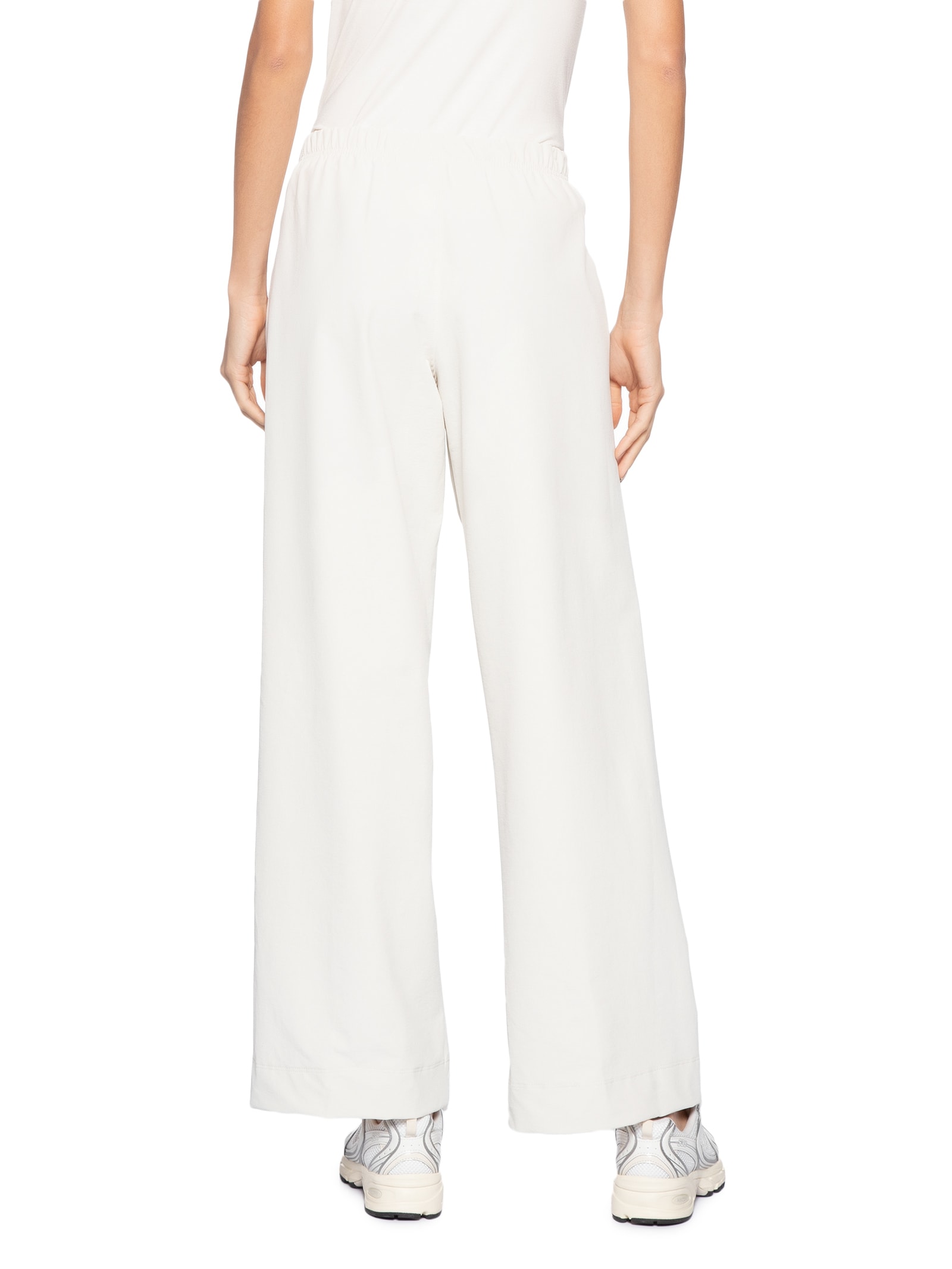 Calça Feminina Wide Ag Branco Fila