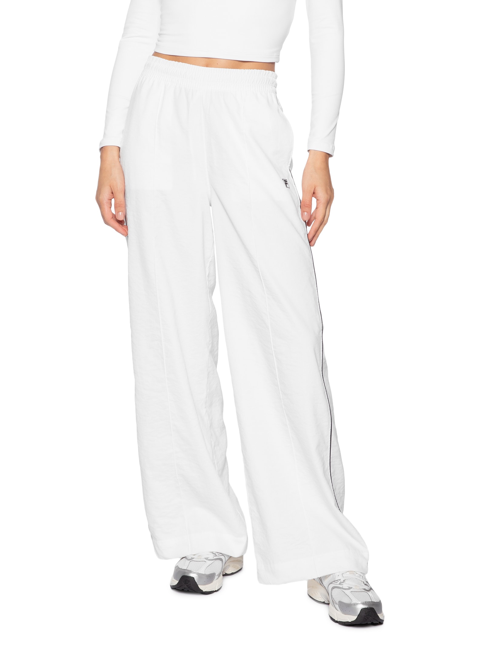 Calça Feminina Wide F-Box Branco Fila