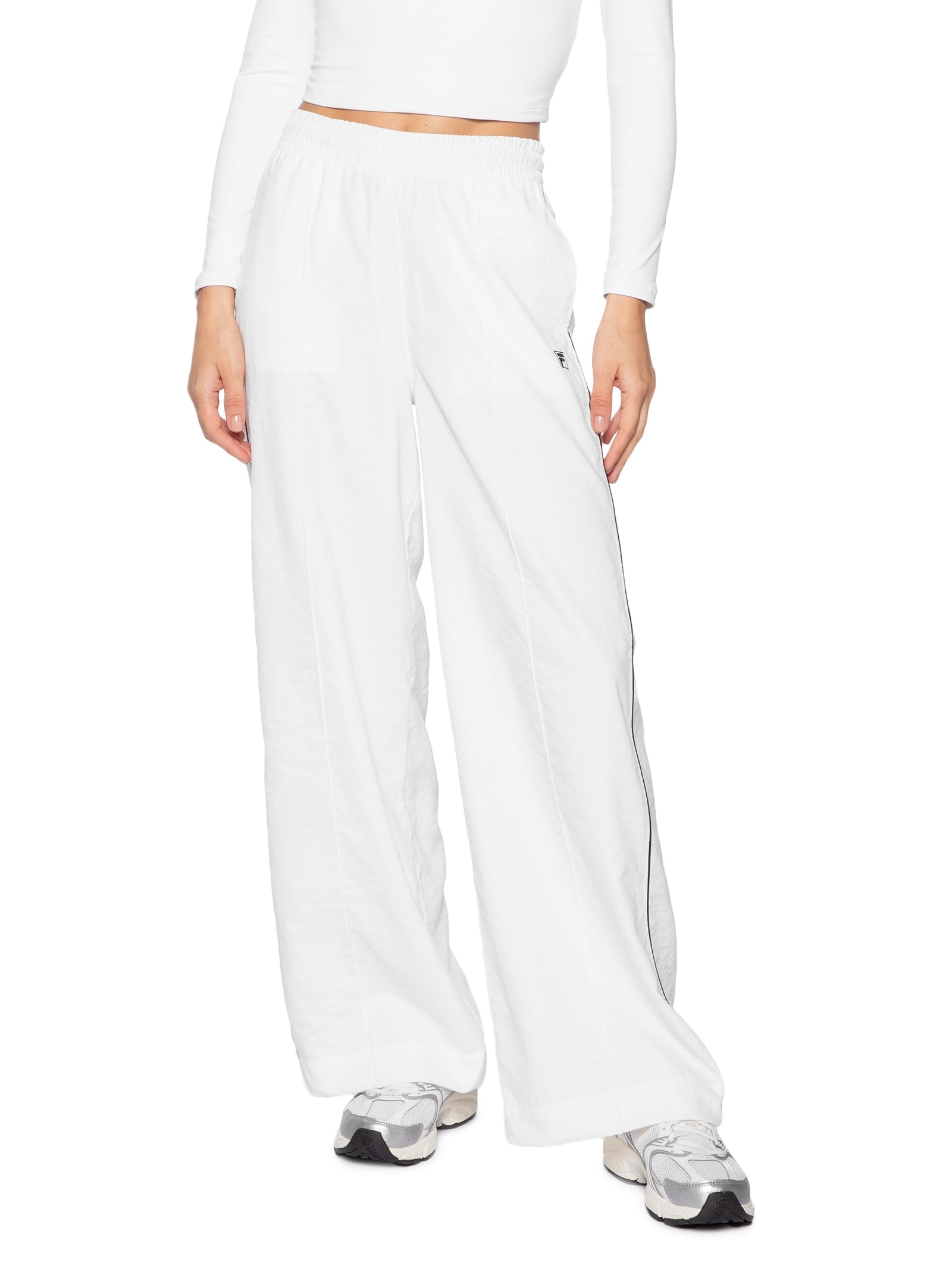 Calça Feminina Wide F-Box Branco Fila